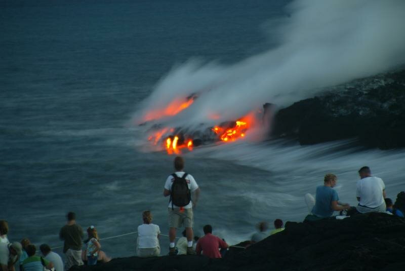  of eruptions and lava flows go back to our Volcanoes in Hawaii page